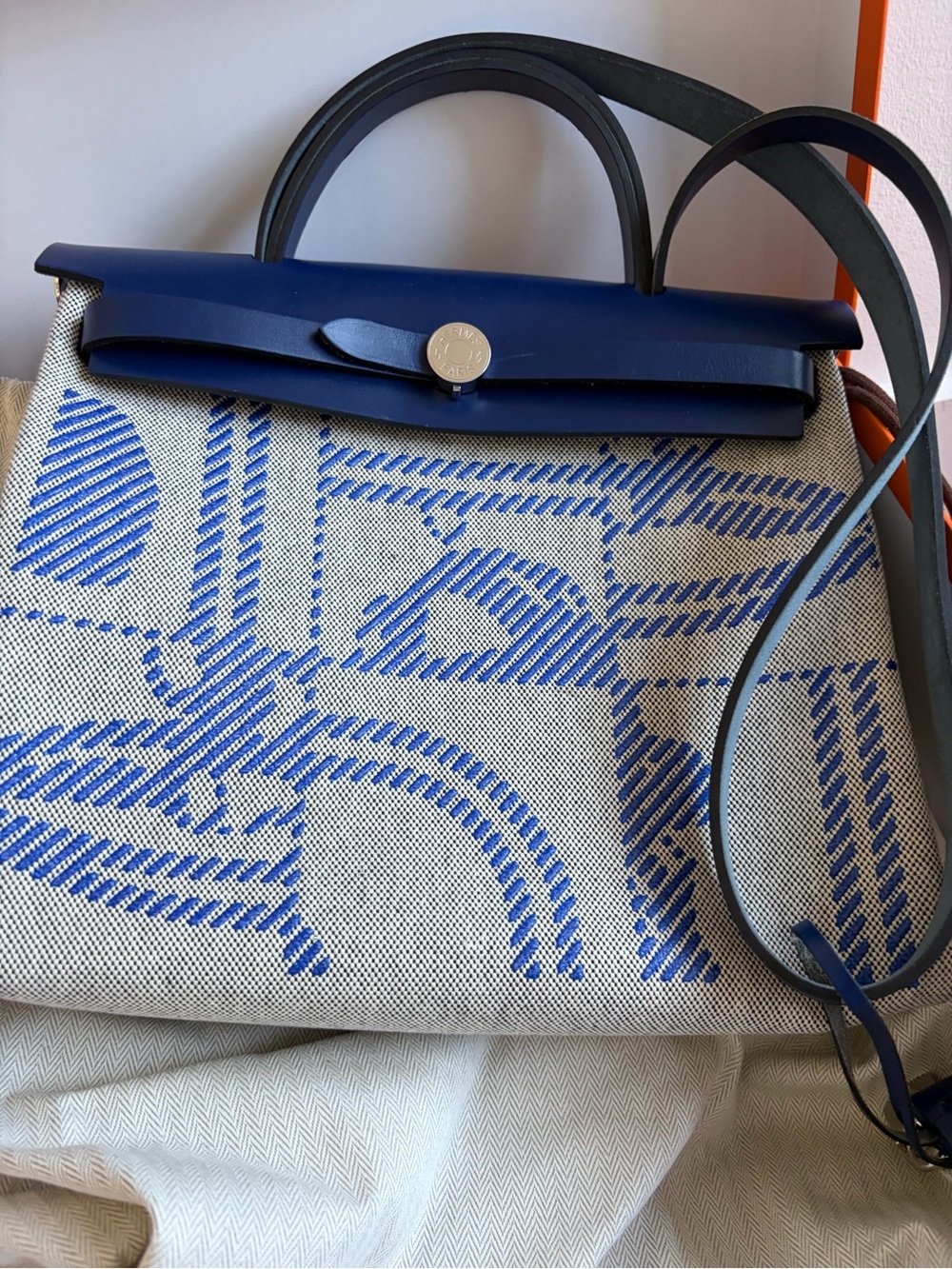 Hermes Herbag Zip Pm 31 Toile